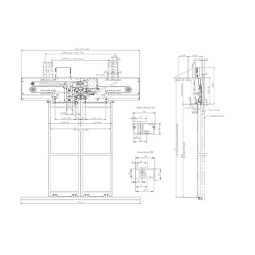 Center Opening PM Door Operator 09E