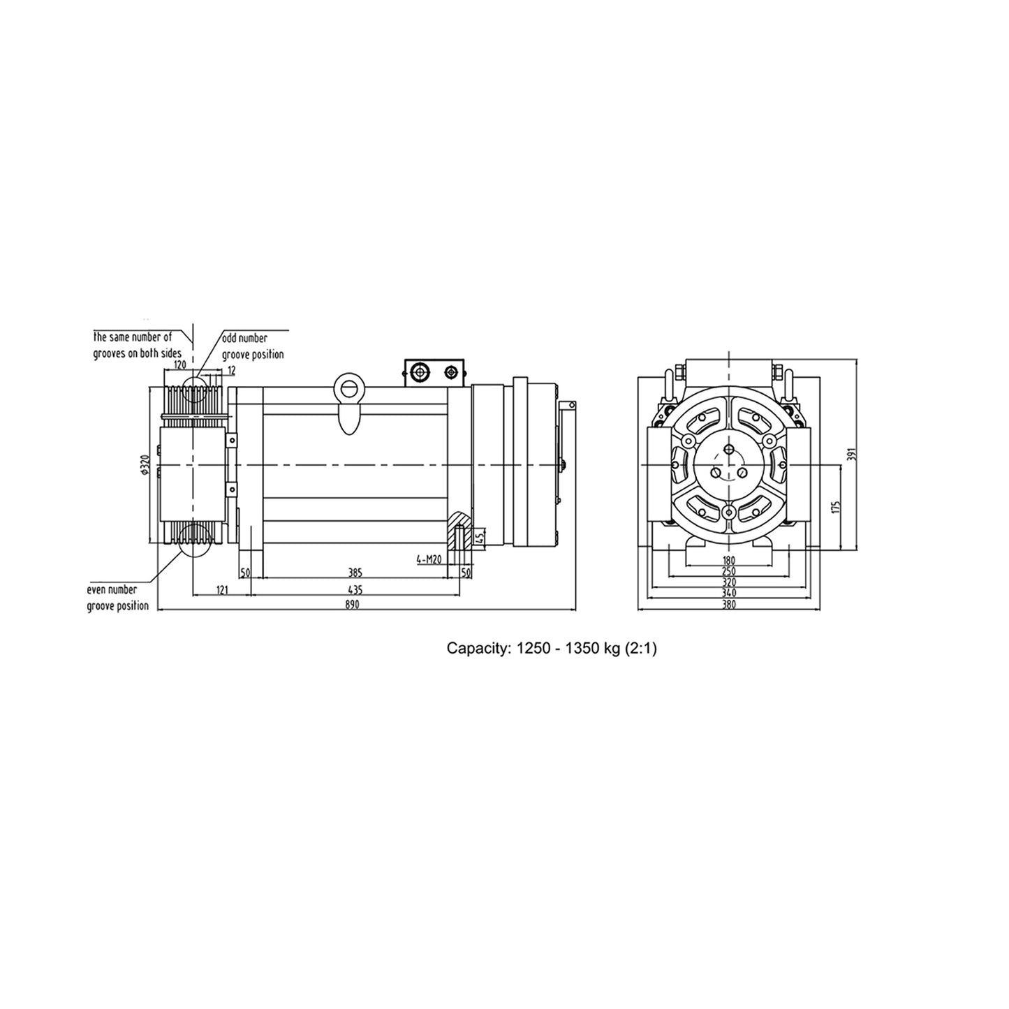 Elevator Traction Machine WR Series