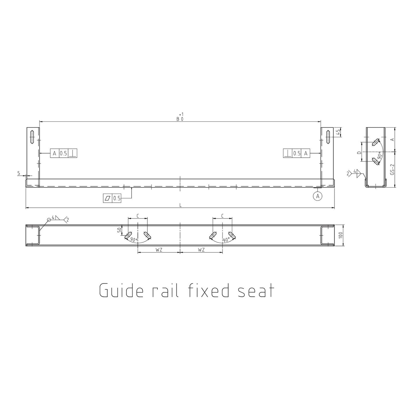 Hybrid Rail Bracket Set