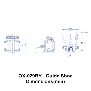 OX-029BY Sliding Guide Shoe
