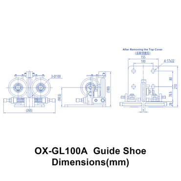 OX-GL100A Rolling Guide Shoe