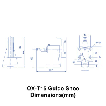 OX-T15 Sliding Guide Shoe