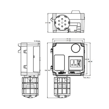 Pit Inspection Box PE19308A