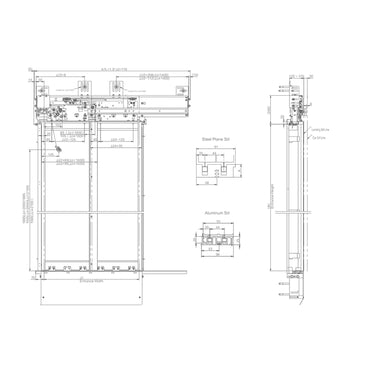 Side Opening Landing Door Device 05S